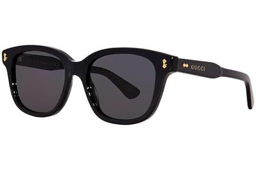 グッチ　サングラス Amazon | GUCCI サングラス GG1264S ブラック ブラック グレー